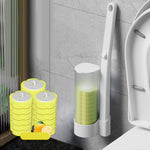 Disposable Toilet Brush | Antibacterial | Hygienic Sponge Heads