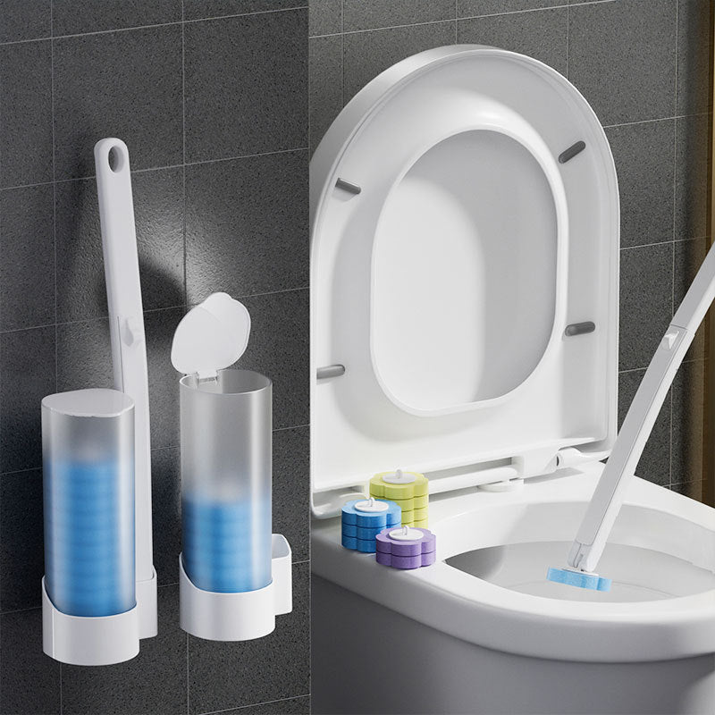 Disposable Toilet Brush | Antibacterial | Hygienic Sponge Heads