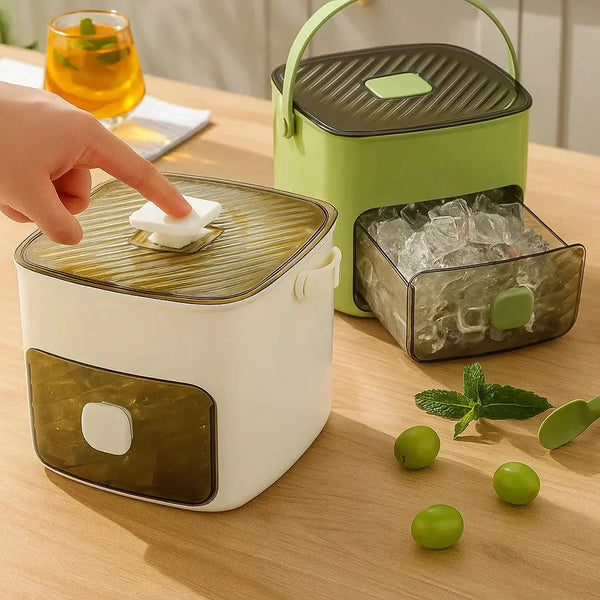 Convenient Ice Maker with Simple Release – Capacity for 48 Cubes