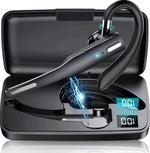 Dual Mic Wireless Bluetooth 5.1 Noise-Canceling Headset/Earphones for Truckers