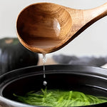 Natural Wood Kitchen Utensils Set