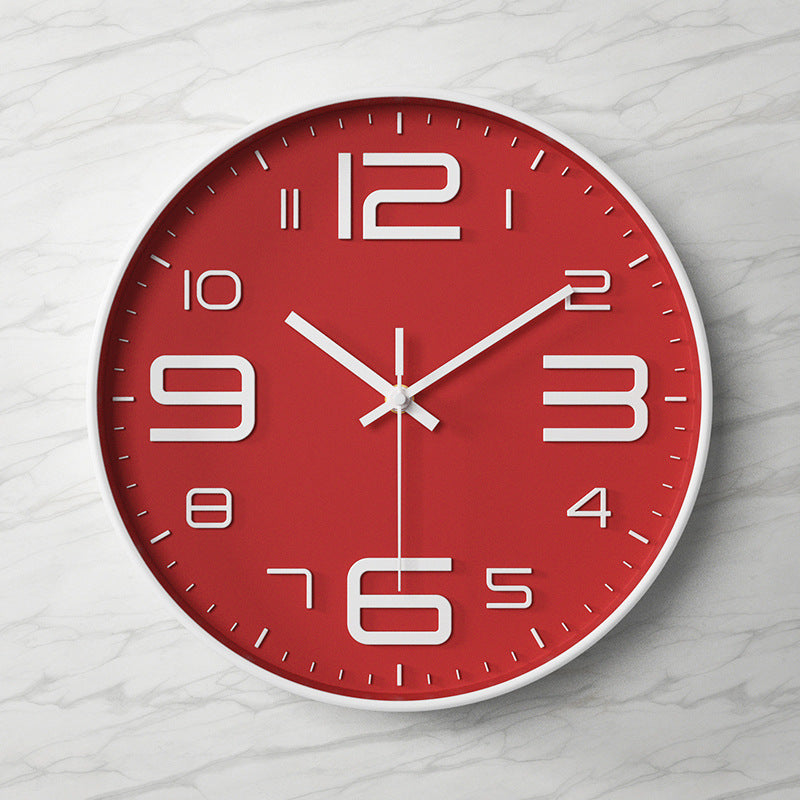 Oversized Clear Wall Clock