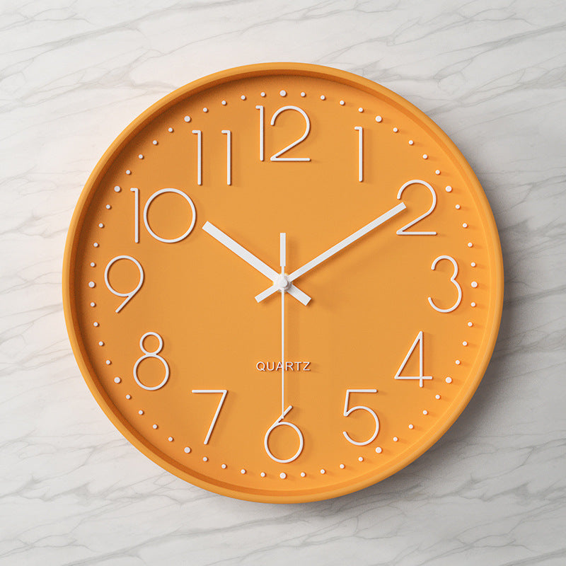 Oversized Clear Wall Clock