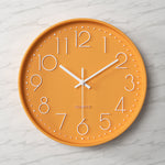 Oversized Clear Wall Clock