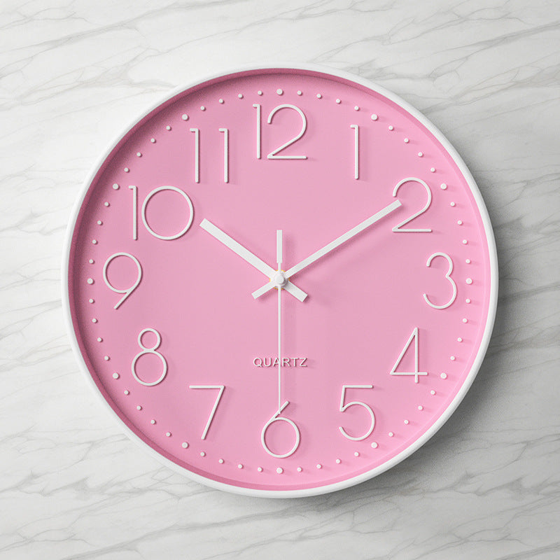 Oversized Clear Wall Clock