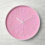 Oversized Clear Wall Clock
