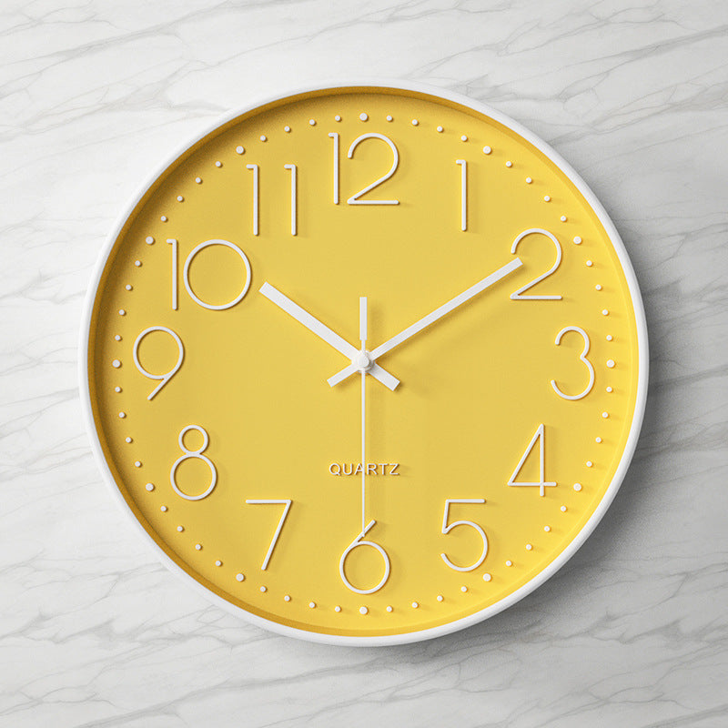 Oversized Clear Wall Clock