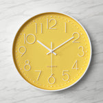 Oversized Clear Wall Clock