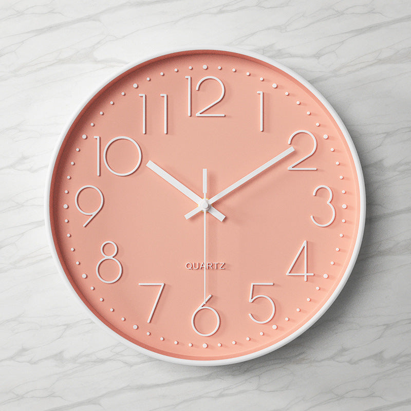 Oversized Clear Wall Clock