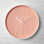 Oversized Clear Wall Clock
