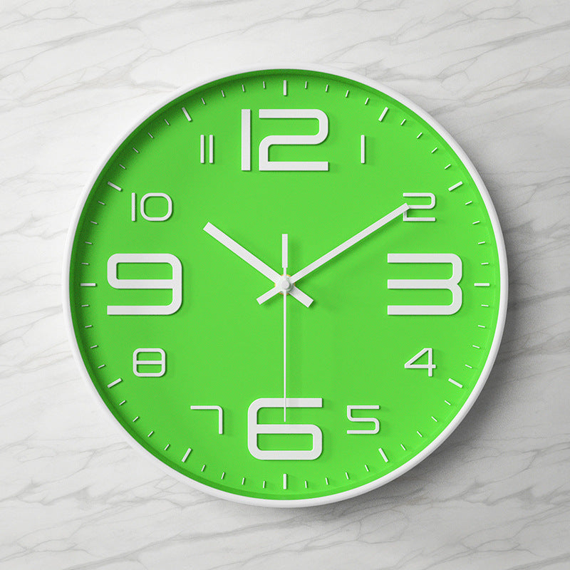 Oversized Clear Wall Clock