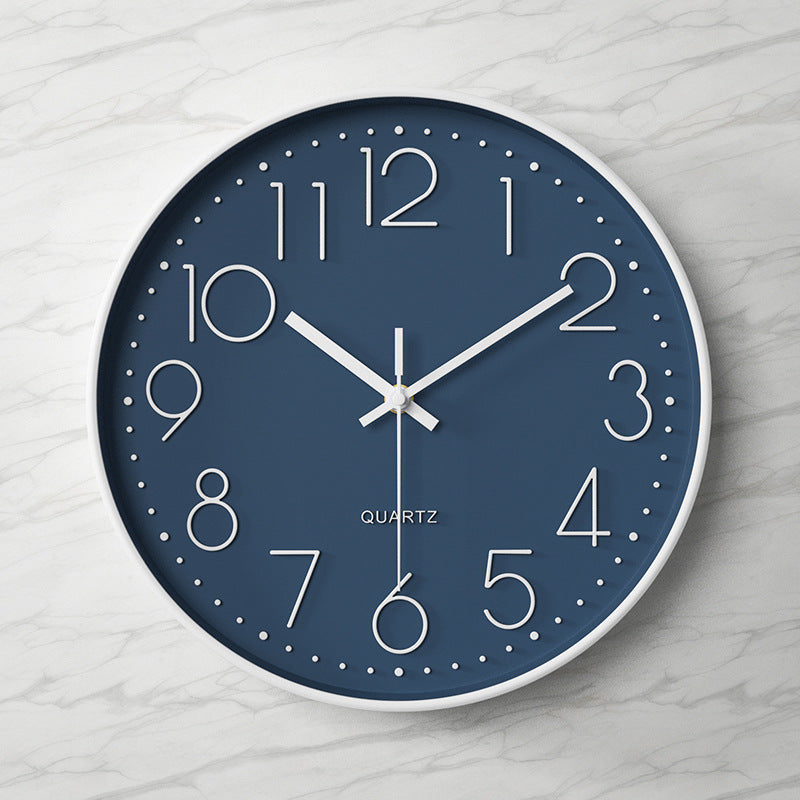 Oversized Clear Wall Clock