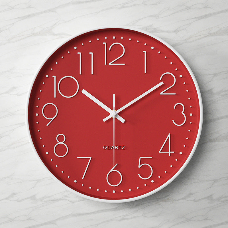Oversized Clear Wall Clock