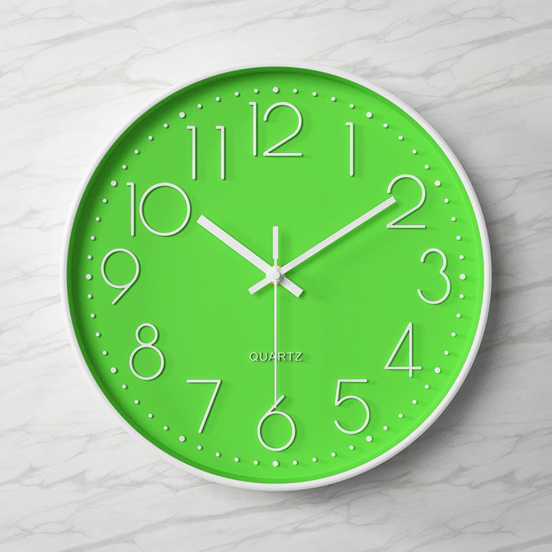 Oversized Clear Wall Clock