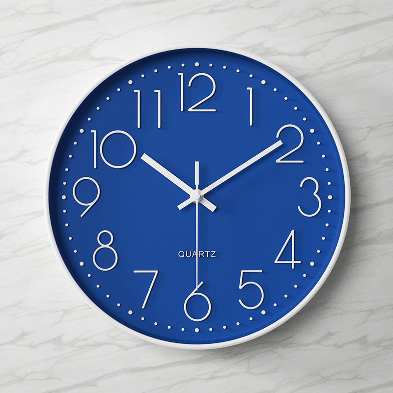 Oversized Clear Wall Clock