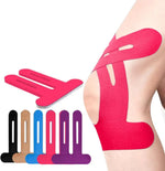 Pre-Cut Kinesiology Tape for Knee Support – Breathable and Comfortable