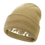 Silk Winter Hat – Warm, Hair-Protecting & Elegant