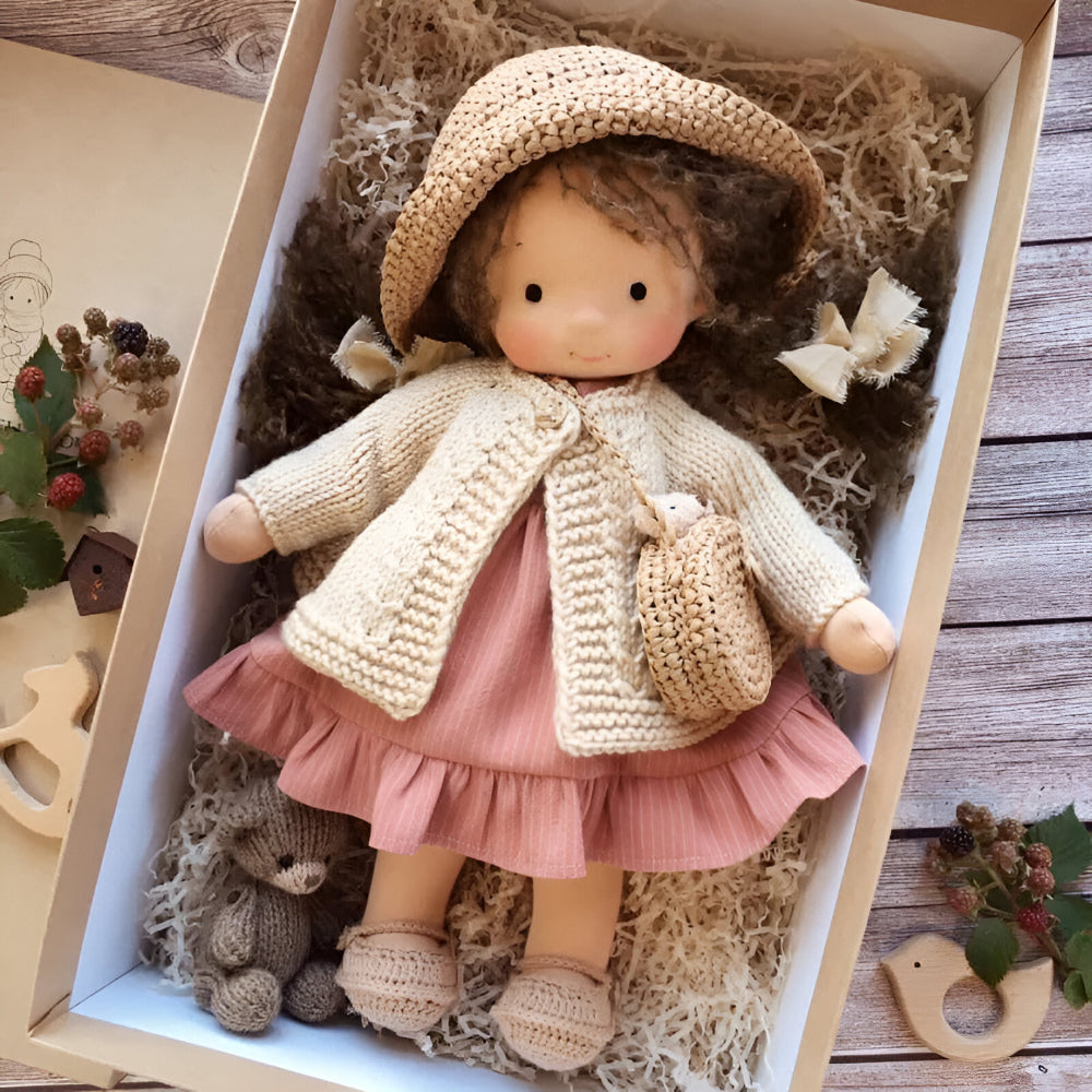 Custom Vintage-Style Baby Doll Gift Toy