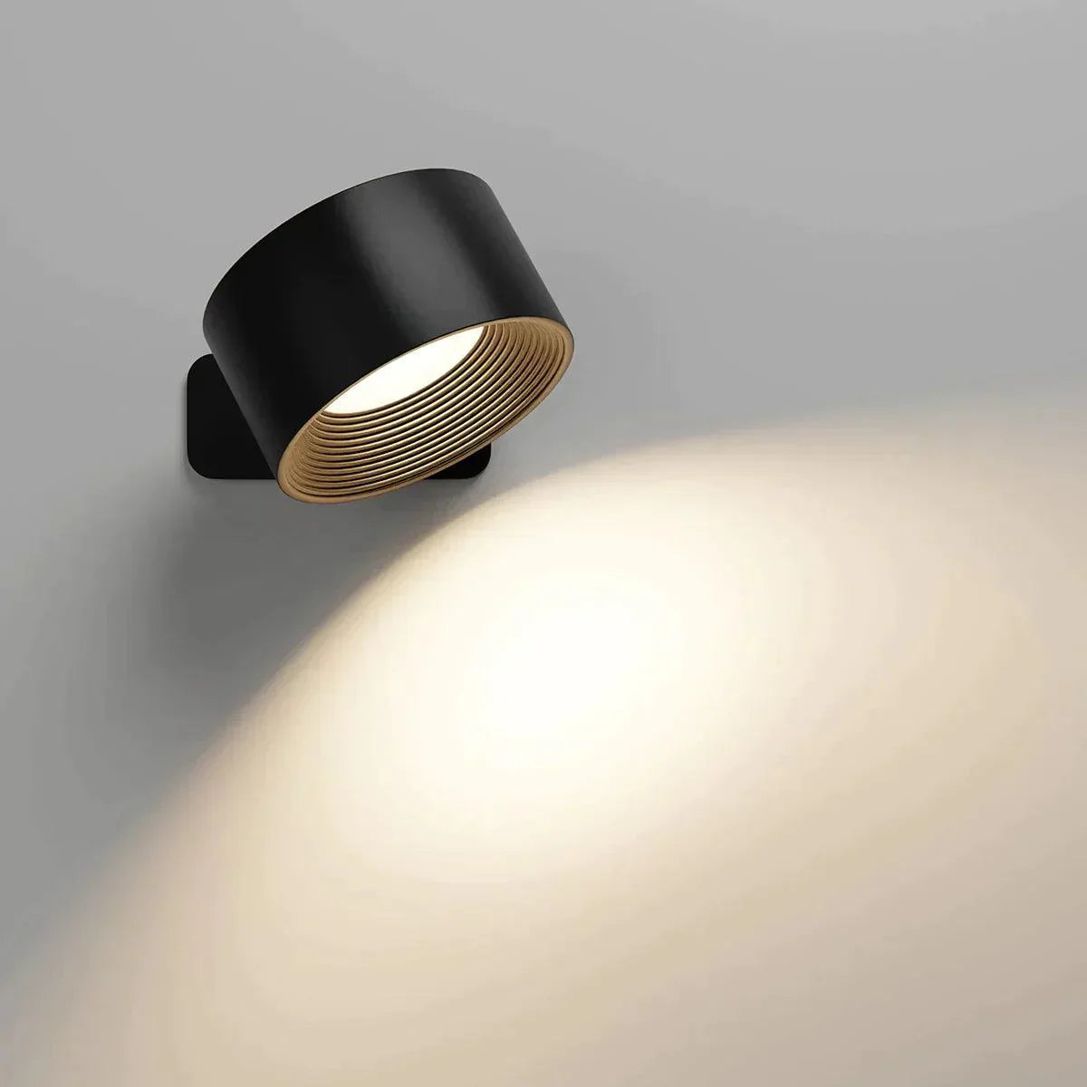 Rechargeable Wireless Wall Lamp – 360° Adjustable LED Lighting (USB)