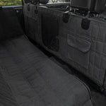Waterproof Dog Car Seat Cover with Mesh Window