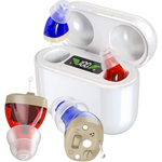Rechargeable Invisible Hearing Aids with Noise Cancellation – Designed for Mild to Moderate Hearing Loss