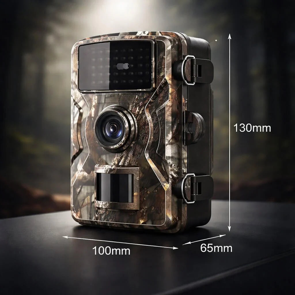 Night Vision Wildlife Camera with Motion Detection | Weatherproof Design | Forest Guardian