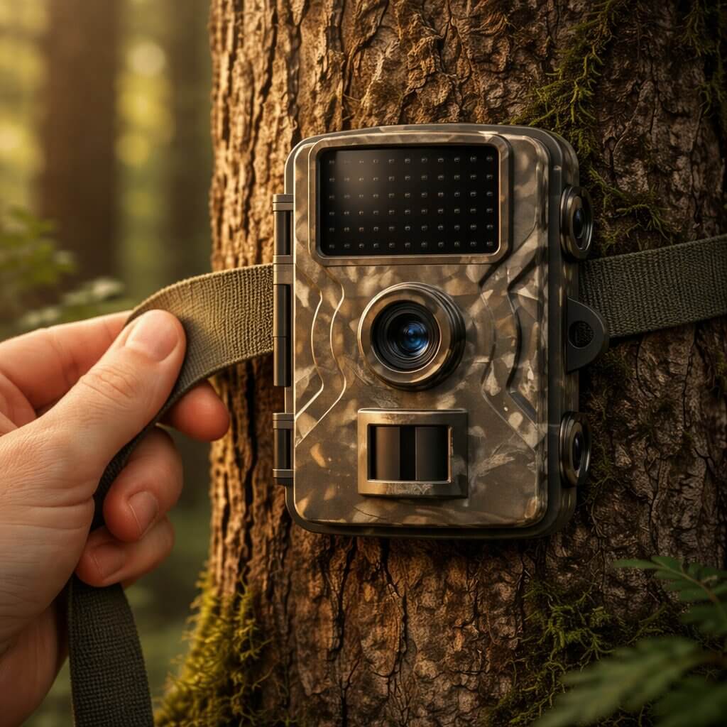 Night Vision Wildlife Camera with Motion Detection | Weatherproof Design | Forest Guardian