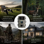 Night Vision Wildlife Camera with Motion Detection | Weatherproof Design | Forest Guardian