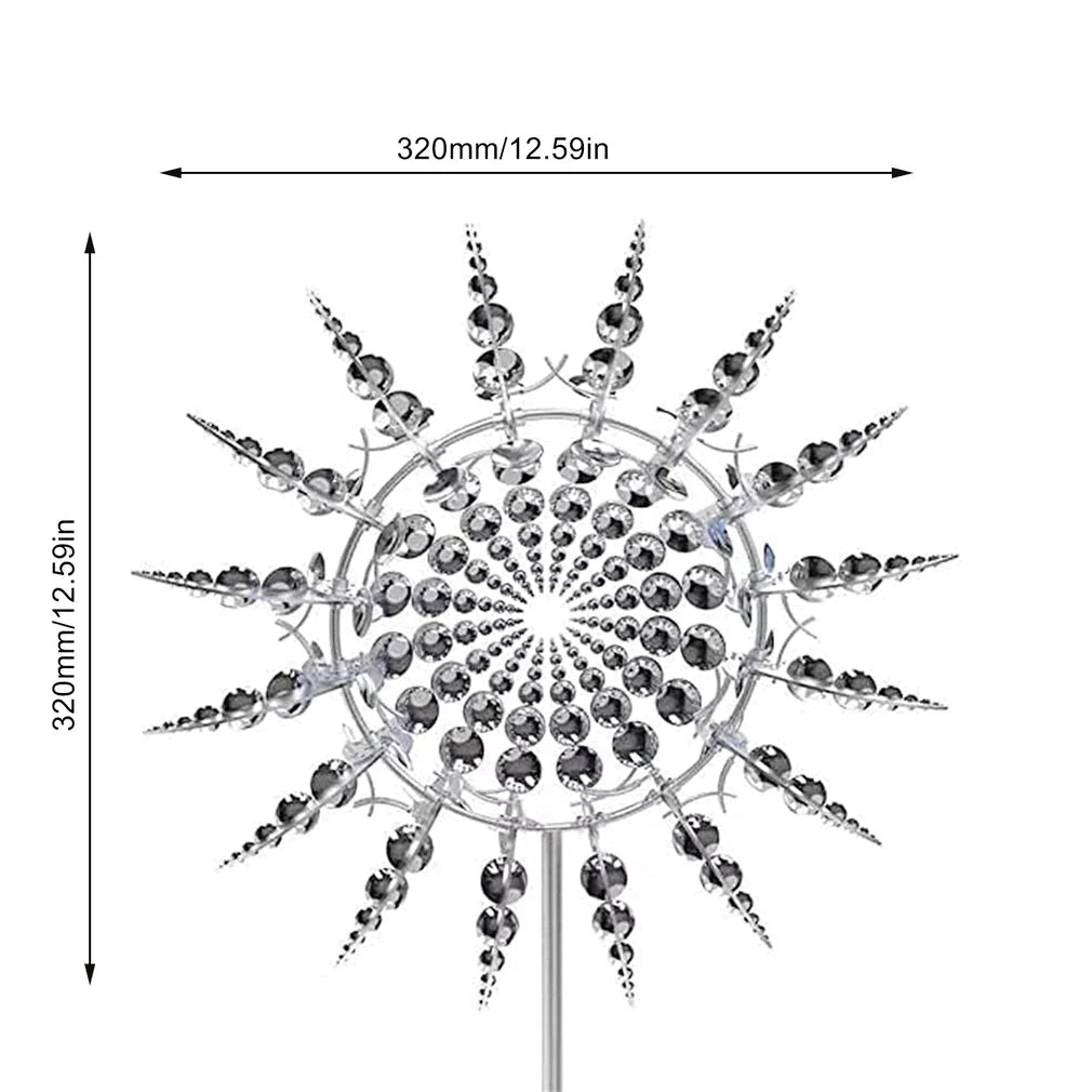 50% OFF | Unique and Magical Metal Windmill