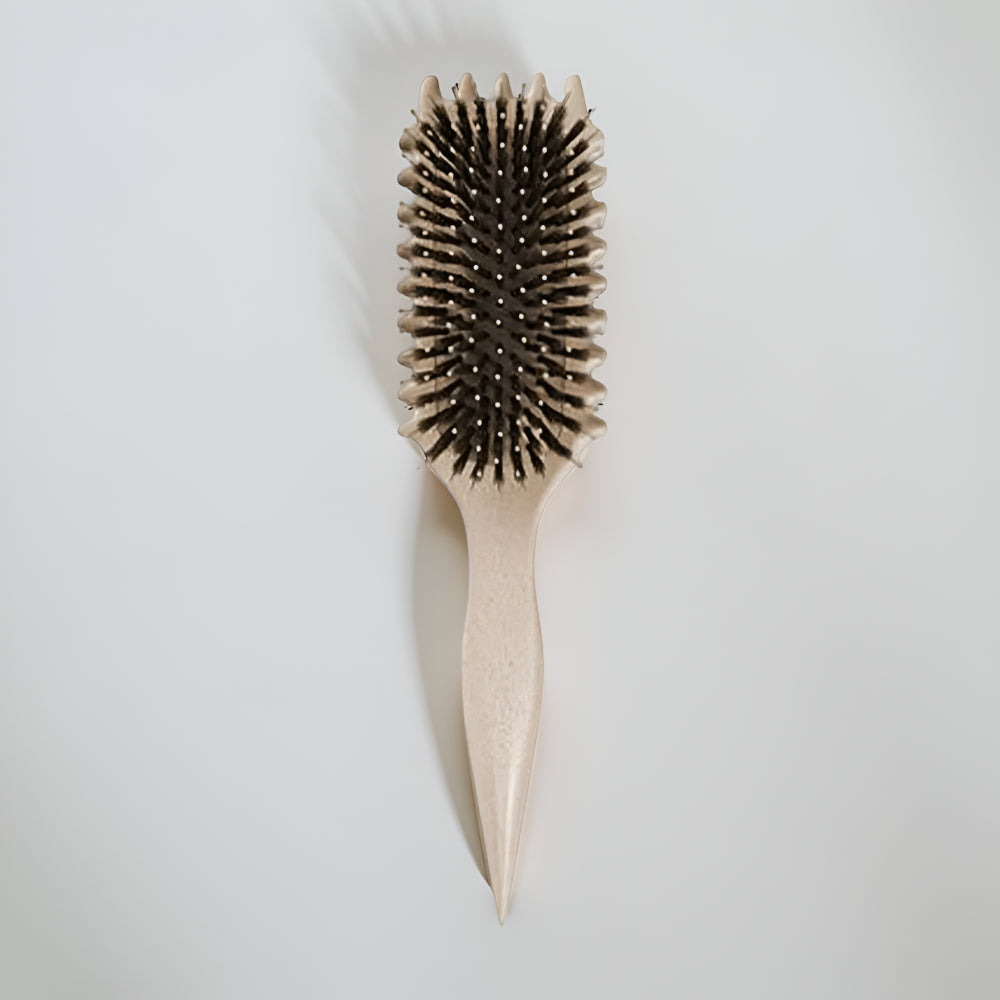 Frizz-Control Hair Brush for Curl Styling and Definition