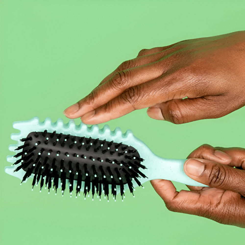 Frizz-Control Hair Brush for Curl Styling and Definition