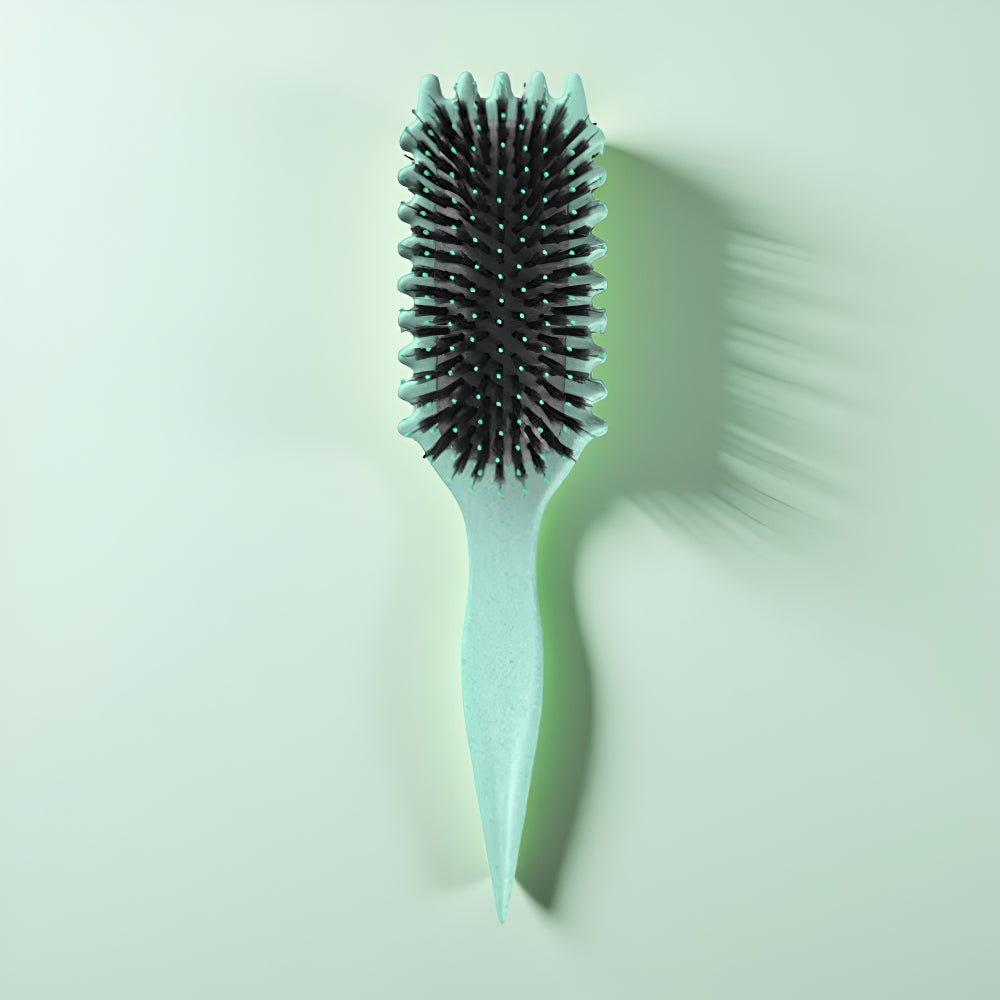 Frizz-Control Hair Brush for Curl Styling and Definition