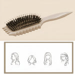 Frizz-Control Hair Brush for Curl Styling and Definition