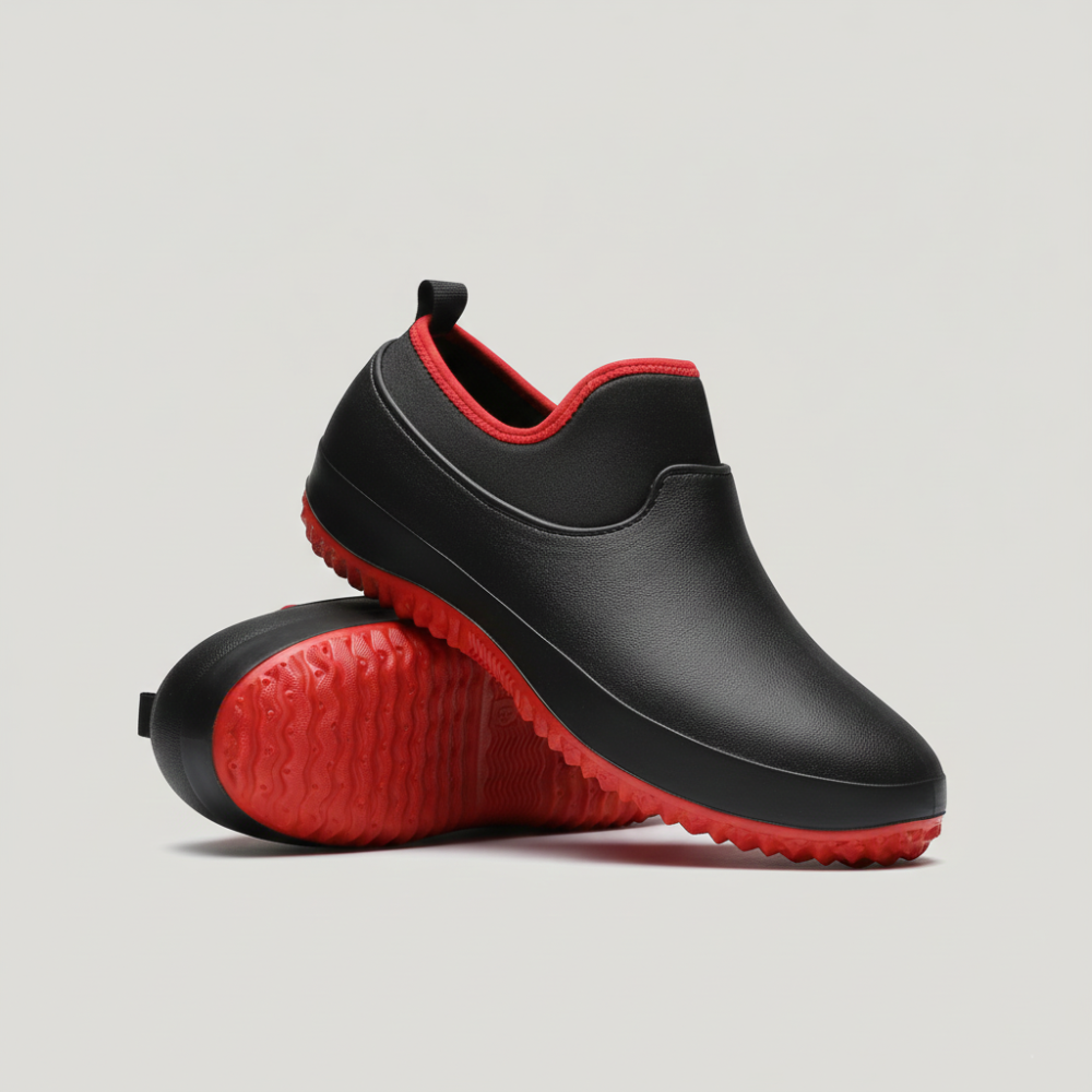 Unisex Waterproof Slip-On Work Footwear
