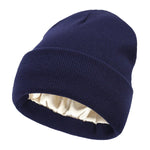 Silk Winter Hat – Warm, Hair-Protecting & Elegant