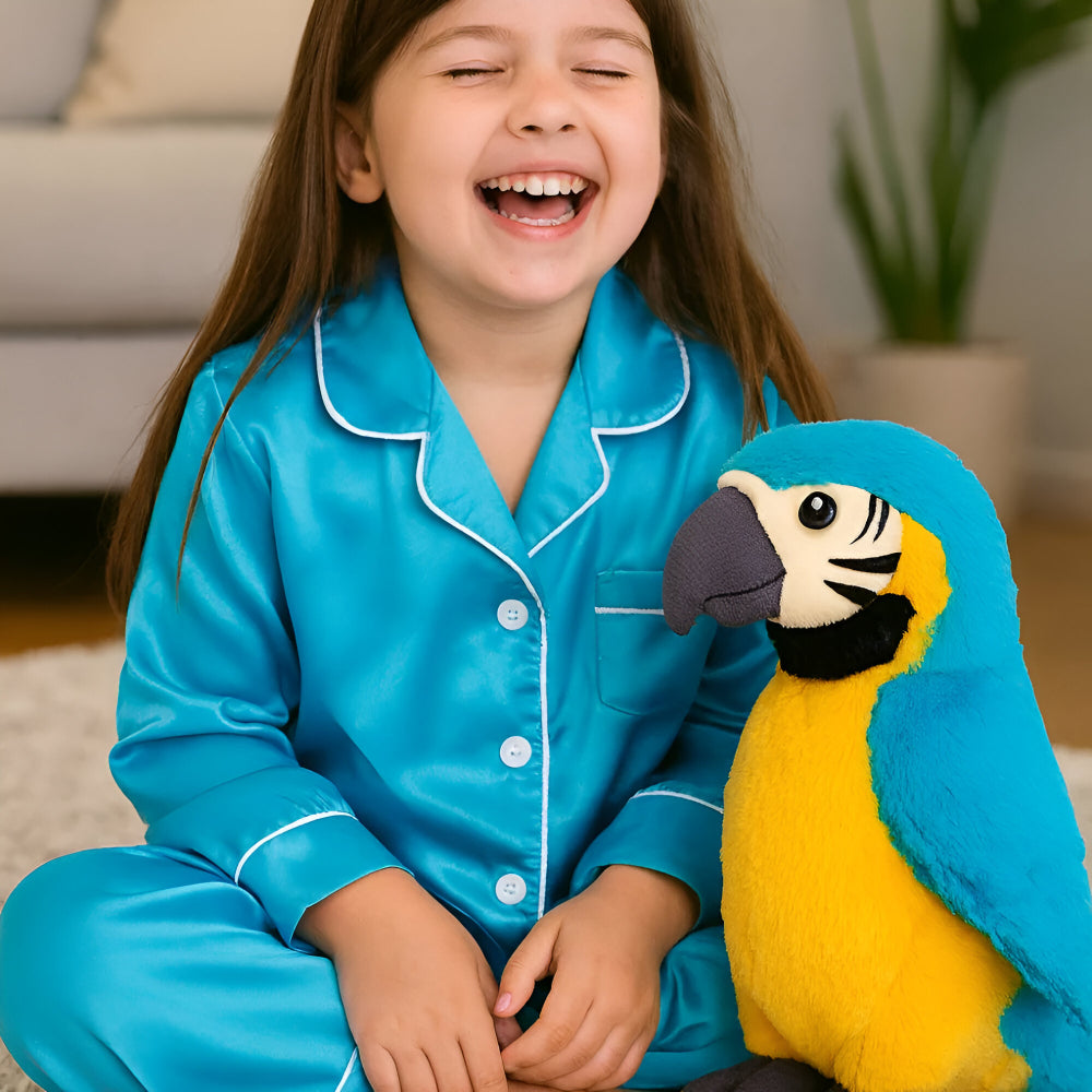 Interactive Talking Plush Parrot Educational Toy for Children