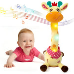 Interactive Plush Talking and Dancing Giraffe Toy for Children