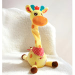 Interactive Plush Talking and Dancing Giraffe Toy for Children