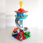 Kids' Toy Set with Tower, Slide, and Cars