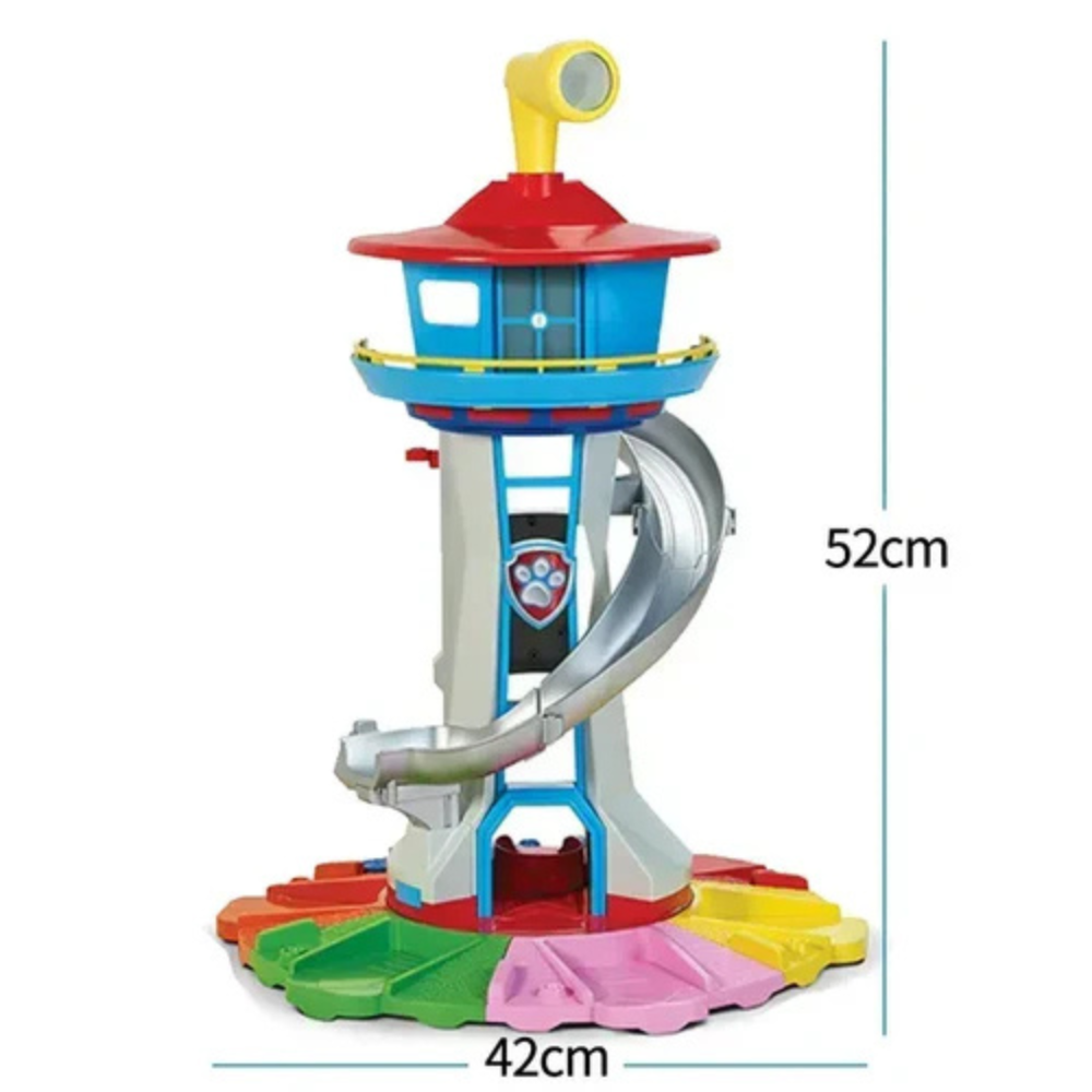Kids' Toy Set with Tower, Slide, and Cars