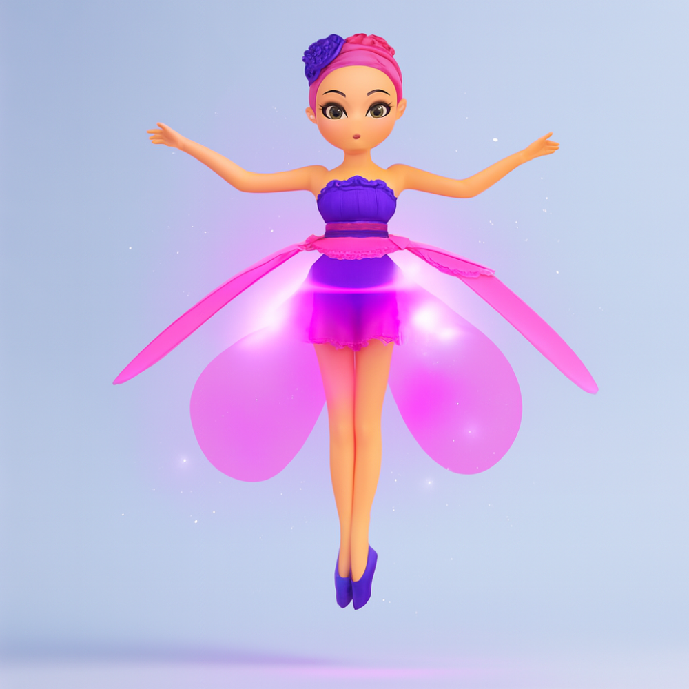 Motion Sensor LED Light Flying Toy for Kids