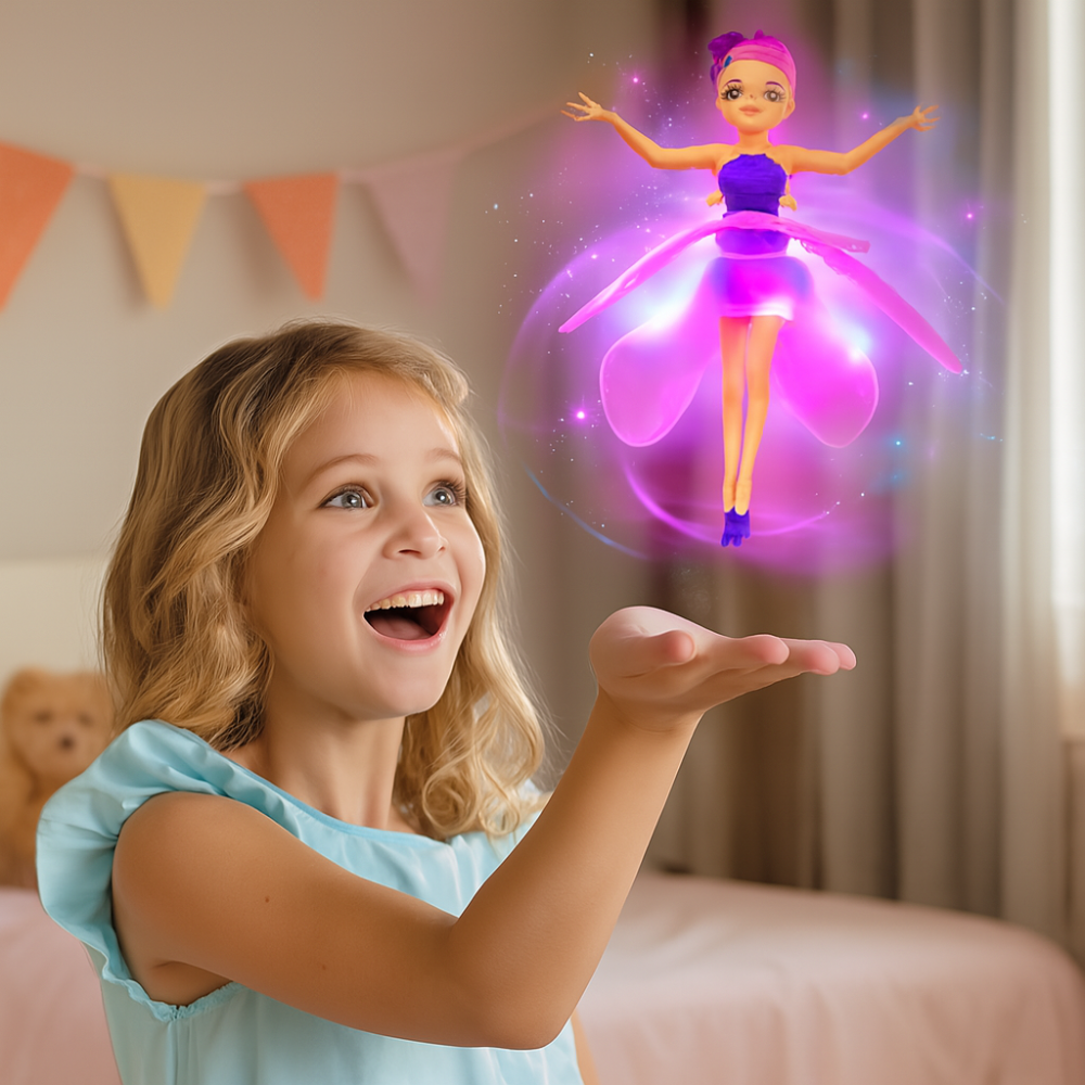Motion Sensor LED Light Flying Toy for Kids