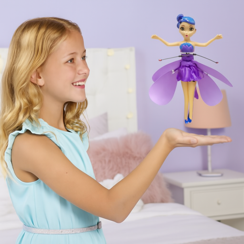 Motion Sensor LED Light Flying Toy for Kids