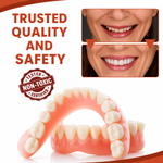 Dental Prosthesis | Soft Silicone Cushion | Non-Slip Fit Without Pressure Points