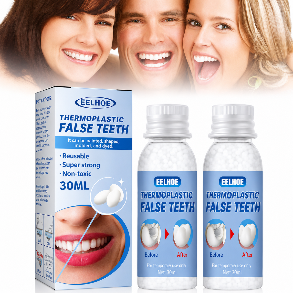 Dental Care | Tooth Repair Kit | Instant Tooth Gap Filling