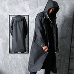 Unisex Long Waterproof Raincoat for Outdoor Adventures