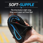 Men's Lightweight Breathable Safety Shoes with Steel Toe Protection