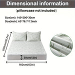 Breathable and Cooling Mattress Topper for Enhanced Sleep Comfort
