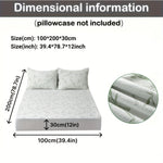 Breathable and Cooling Mattress Topper for Enhanced Sleep Comfort