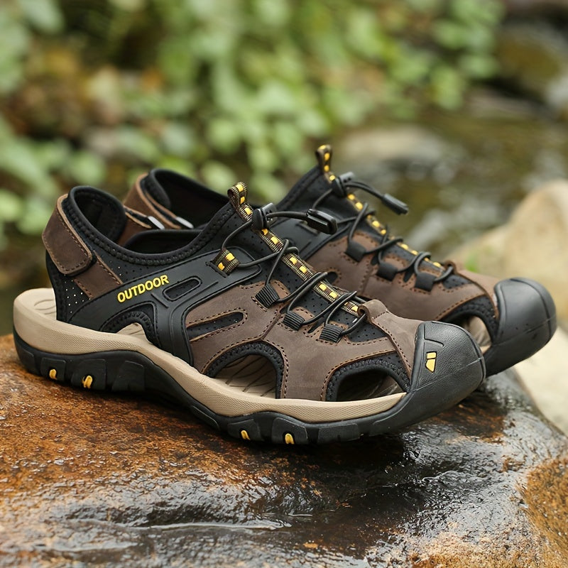 Men's Breathable and Sustainable Sandals for Active Summer Days